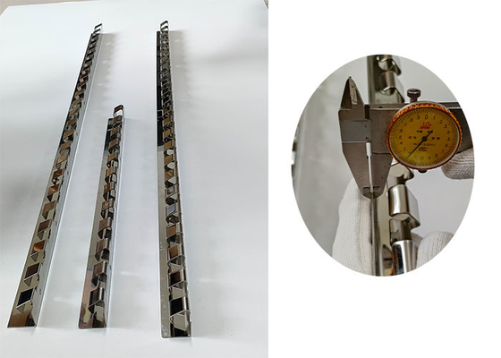 Peças de Kit Hanger System Metal Stamping do suporte da porta da cortina da tira do PVC SS201