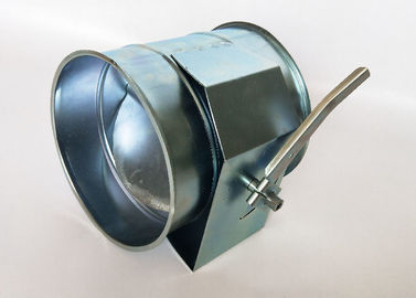 Amortecedor de ar manual do diâmetro de aço inoxidável de 125mm para o sistema da ATAC