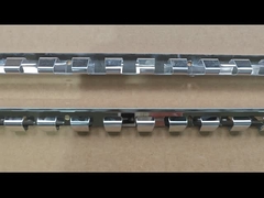 Painel suspenso de suporte de suspensão de aço inoxidável para cortina de tiras de PVC