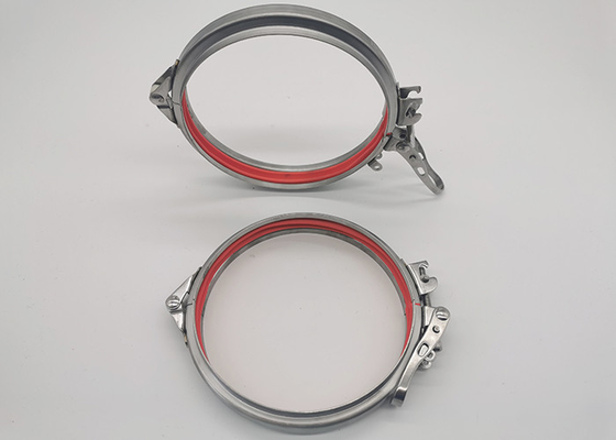 Canalizar o tubo de aço inoxidável aperta a tração rápida Ring With Adjustment Screw