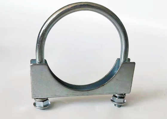 Braçadeira redonda universal 1.5-6inch da exaustão do parafuso de Rod M10 U da placa de aço
