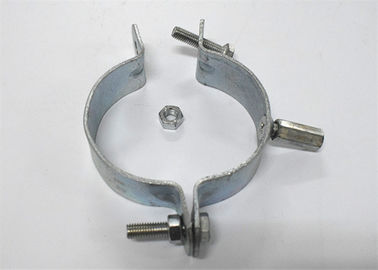 Braçadeira de tubulação rachada do tubo de Hangger do metal sem a tira do RUÍDO de Sepcification do elástico