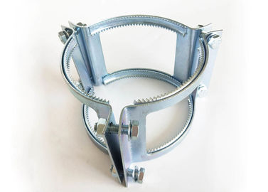 Grampo resistente do apoio de 5 acoplamentos do colar do aperto das braçadeiras de tubulação de aço da polegada