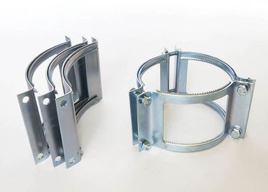 Acoplamento reforçado do colar do aperto do ferro fundido das braçadeiras de tubulação do ISO tubulação de aço inoxidável resistente