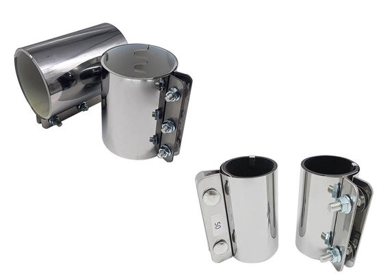 Acoplamento de tubos de transferência pneumáticos de baixa compressão com junta de silicone de qualidade alimentar para tubos de aço