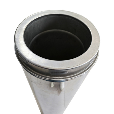 Tubo de chaminé de aço inoxidável de 5 polegadas para fogão a lenha