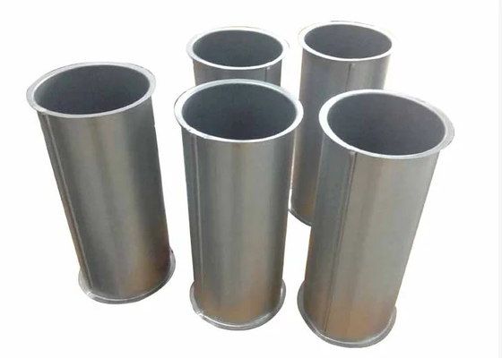 Tubo de recolha de poeira de 80 mm - 300 mm Tubo galvanizado com extremidade flangeada Ducto redondo reto