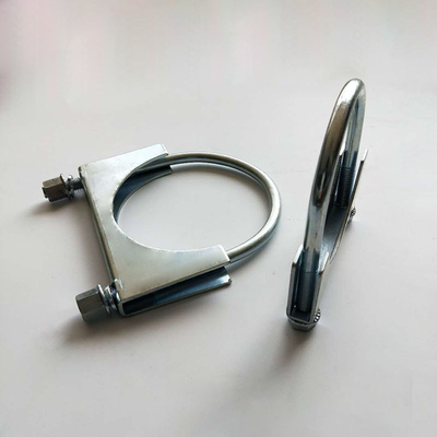 Acero galvanizado Peças sobressalentes automáticas 2,5" U Bolt Type Clamp para tubulação