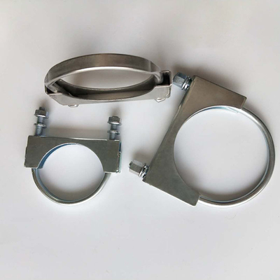 Acero galvanizado Electro Muffler U Tipo M8 M10 Prensas de parafusos Peças sobressalentes de automóveis