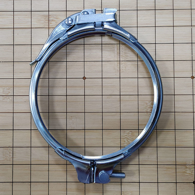 Grampos de tubos de flange galvanizados de 4 polegadas para temperatura normal