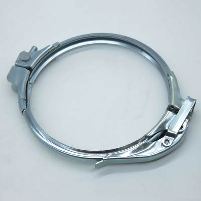 1.0mm/1.5mm/2.0mm/3.0mm Espessura Grampos de tubos pesados para compatibilidade de tubos de flange