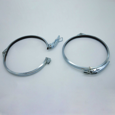 Sistema de tubulação seguro Grampos de tubulação galvanizados Clips de tubulação 80mm-500mm