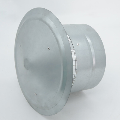 Chaminé Chape de chaminé chape de chuva galvanizado fogão exterior tubo topper malha chaminé tampa de fumaça ventilação de fumaça para cozinha familiar
