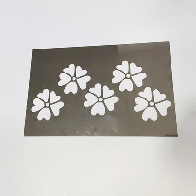 Modelo de corte a laser moderno para chapa de aço inoxidável personalizado