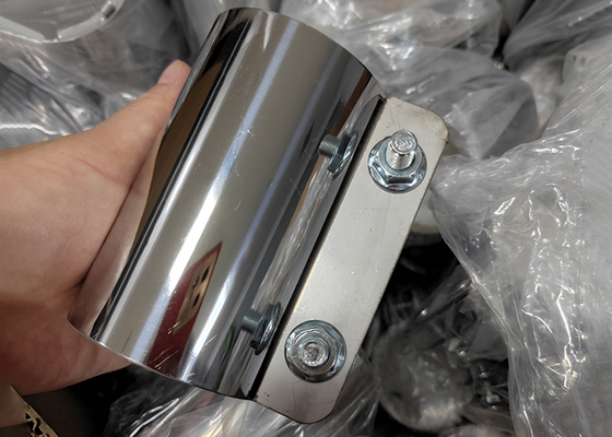 Acoplamentos de compressão de tubos de aço inoxidável para sistemas de extracção de poeira