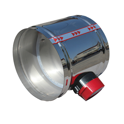 Amortecedor elétrico HVAC 51-400 mm para condutas de ar