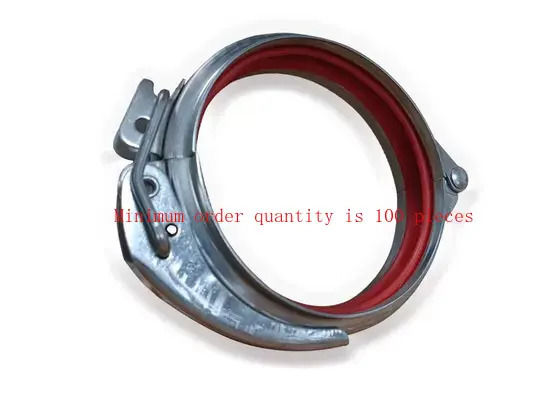 braçadeira galvanizada 80mm do reparo