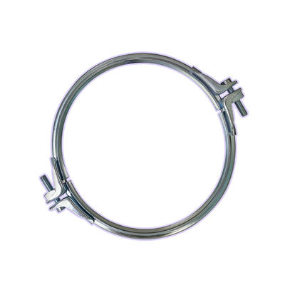 Braçadeira de Tubo Aparafusada de 150 mm com Produção Personalizada para Sistemas de Ventilação e Remoção de Poeira