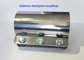 Gaxeta branca do silicone do produto comestível dos acoplamentos da tubulação do metal Ss430 63 * 150 milímetros