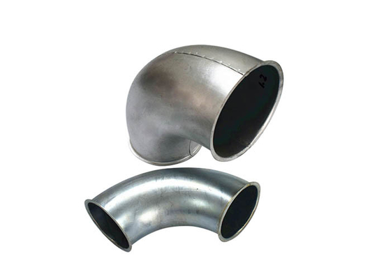 Encaixe de tubulação do cotovelo da soldadura, tubulação da coleção de poeira do metal da remoção de poeira da indústria