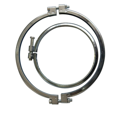Braçadeira de tubulação do parafuso das braçadeiras 80mm-630mm de aço inoxidável industriais do canal única antiferrugem