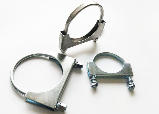 Tamanho alto da braçadeira de tubulação 38mm-305mm da exaustão da braçadeira do metal U da durabilidade