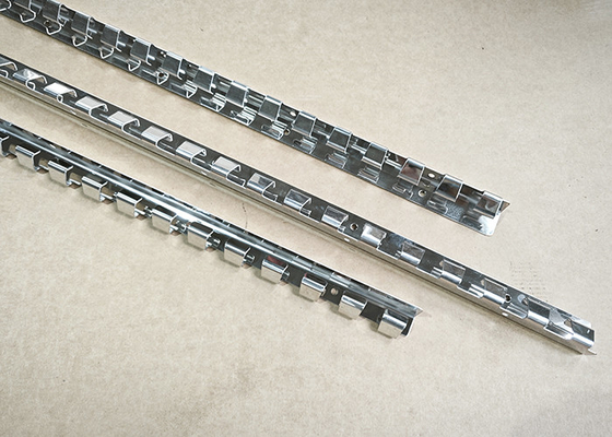 Metal que carimba a cortina completa Kit With Hanging Rail da tira do PVC das peças