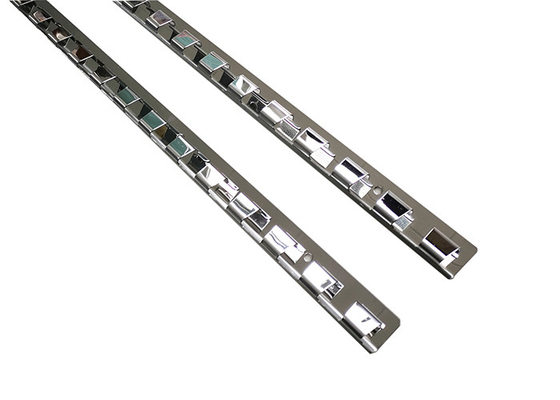 O metal que carimba o gancho da cortina da tira do PVC das peças grampeia de aço inoxidável