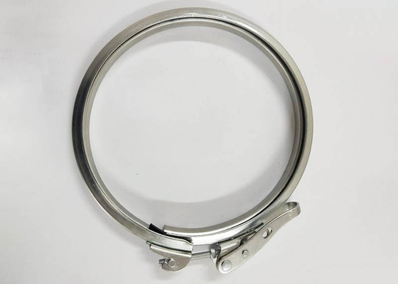 Grampos de tubos de liberação rápida galvanizados e herméticos Grampos de ligação rápida Espessura 1,0 mm