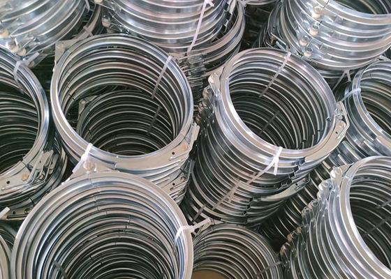 Grampos de bloqueio OEM de libertação rápida Grampos circulares de aço inoxidável / aço galvanizado