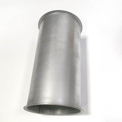 Processo de extracção de poeira de placas galvanizadas Tubo de recolha de poeira Ventilação Tubulação de flanges