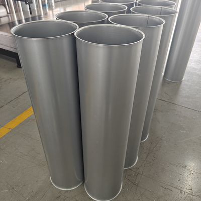 Tubo de recolha de poeira de 80 mm - 300 mm Tubo galvanizado com extremidade flangeada Ducto redondo reto