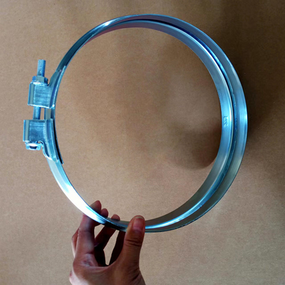 Ventilação do conduto de ar Metal aço galvanizado tubo parafuso de grampos largos