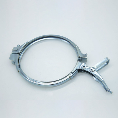 1.0mm/1.5mm/2.0mm/3.0mm Espessura Grampos de tubos pesados para compatibilidade de tubos de flange