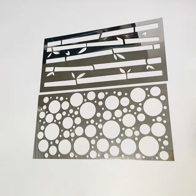 Modelo de Engravagem e Corte a Laser Personalizado para Design de Fronteira da Casa de Energia