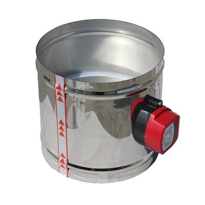 Amortecedor elétrico HVAC 51-400 mm para condutas de ar