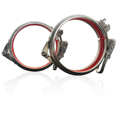 Braçadeira de mangueira de mola ajustável, braçadeira de mangueira de tubo, liberação rápida, braçadeira de duto redonda, anel de bloqueio rápido