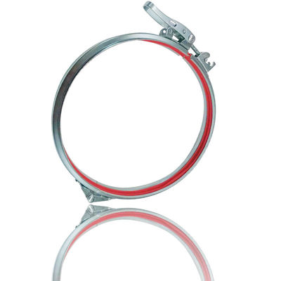 Braçadeiras de tubulação galvanizadas de selagem herméticas do metal 250mm