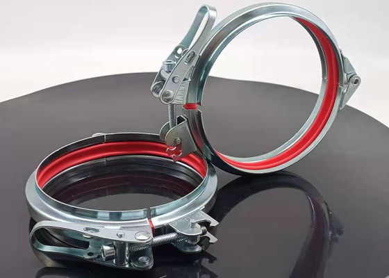 O parafuso espiral do conector da tubulação ventila ganchos galvanizados 140MM da tubulação